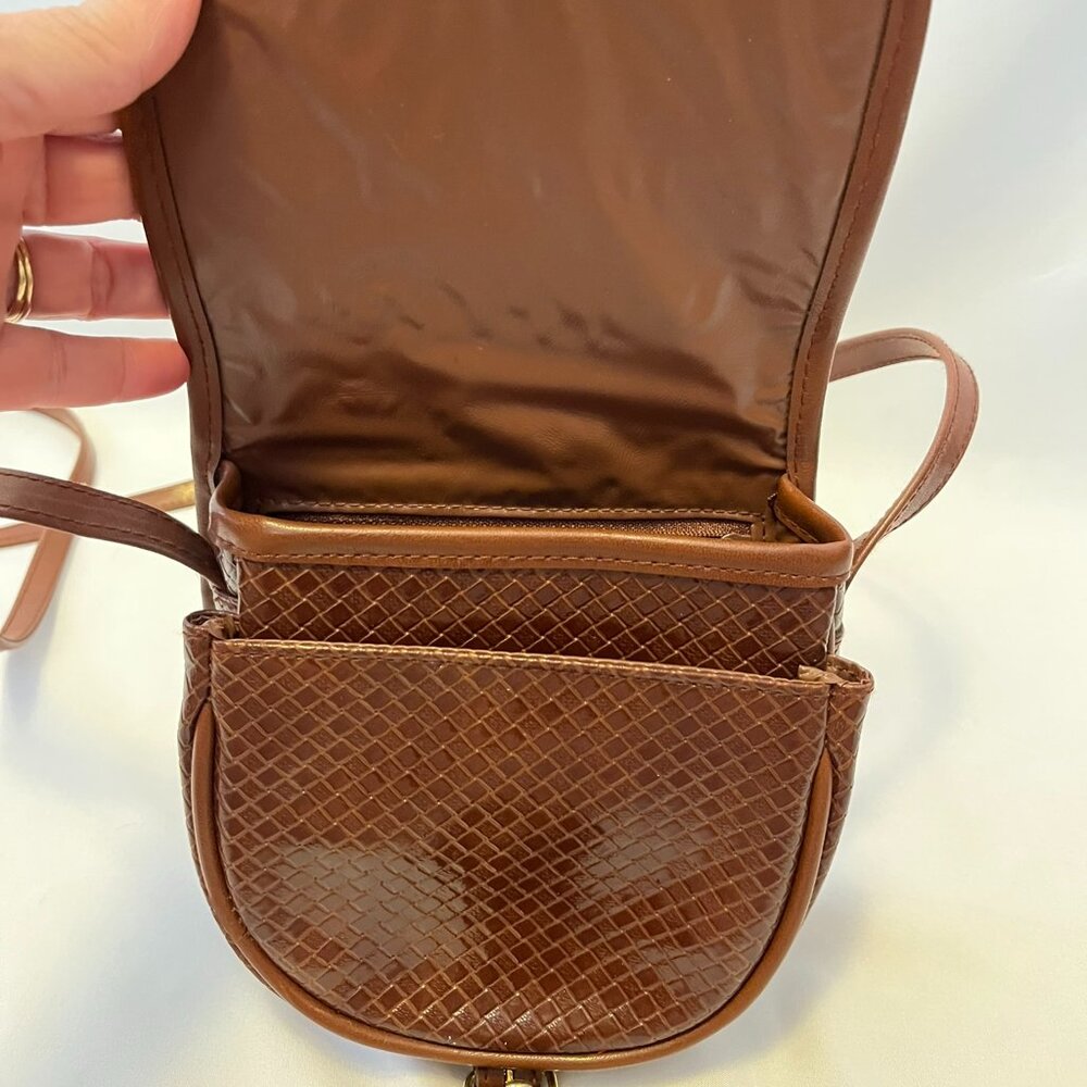 Mundi Dark Brown Saddle Bag Purse - Picture 6 of 10